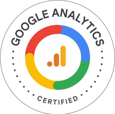 Google analytics badge