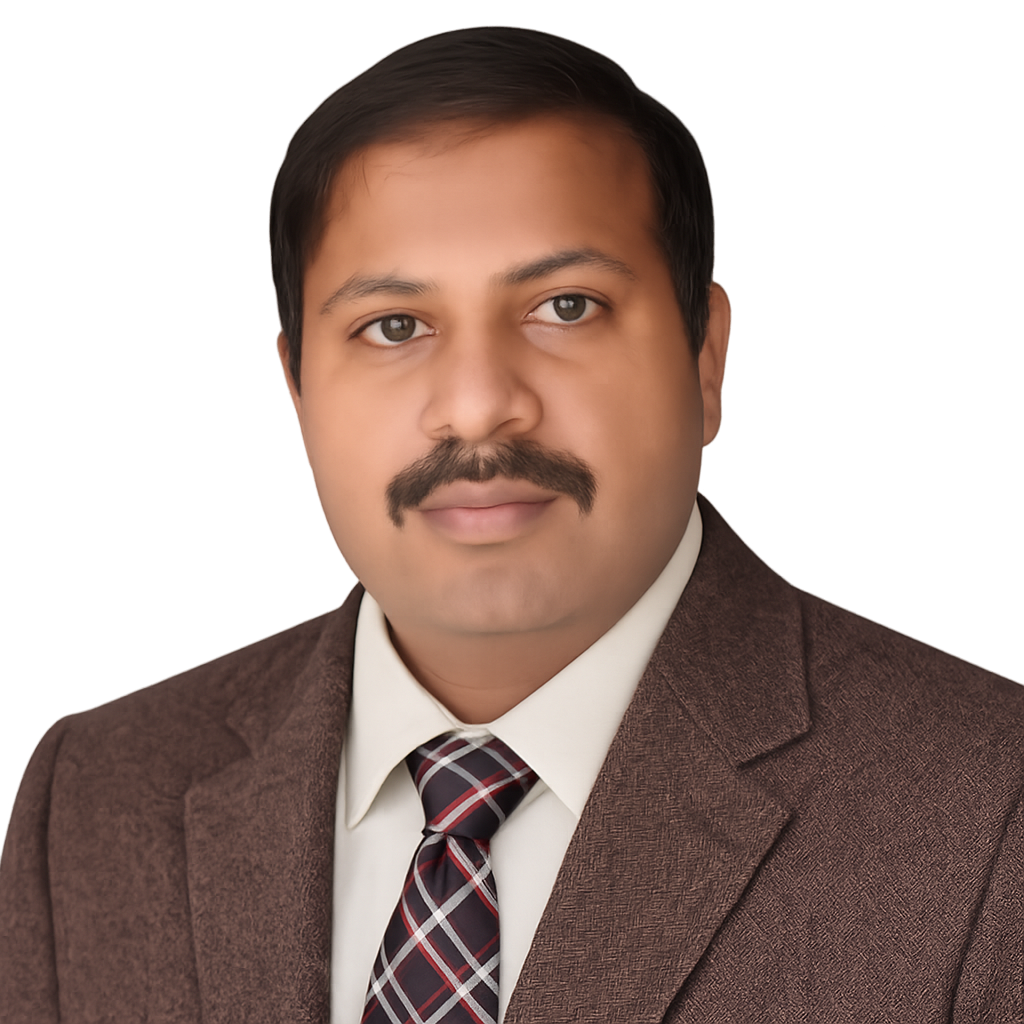 Professional portrait in business attire