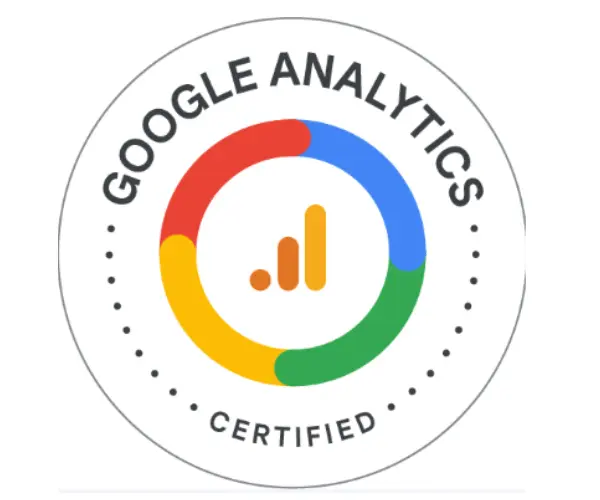 Google analytics badge