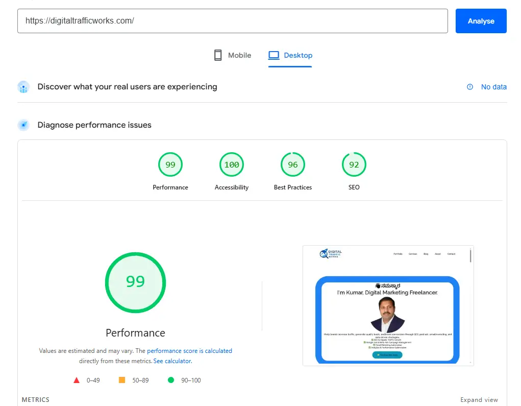 Page insight desktop after Screenshot 2026-04-28 174054